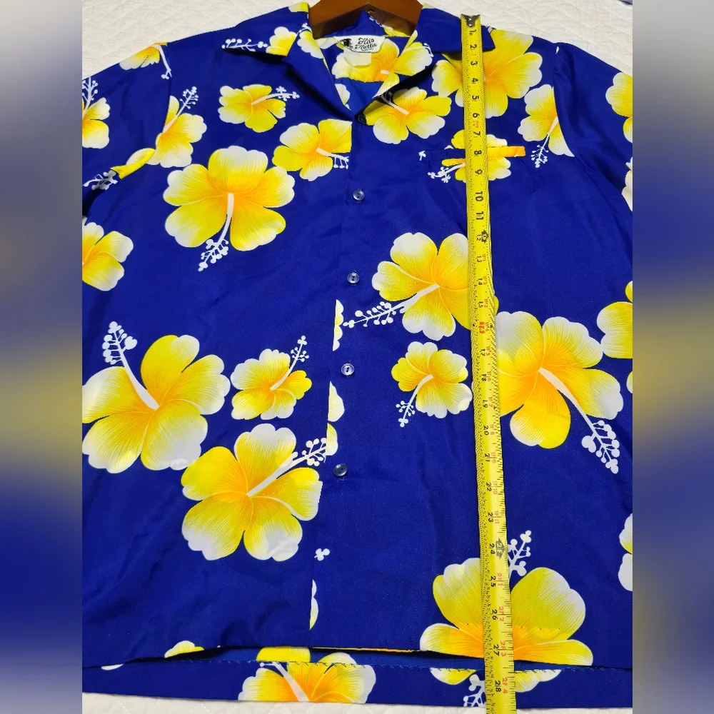 HILO HATTIE Vintage Hawaiian Button-up Shirt Men's Size Large - Picture 5 of 6